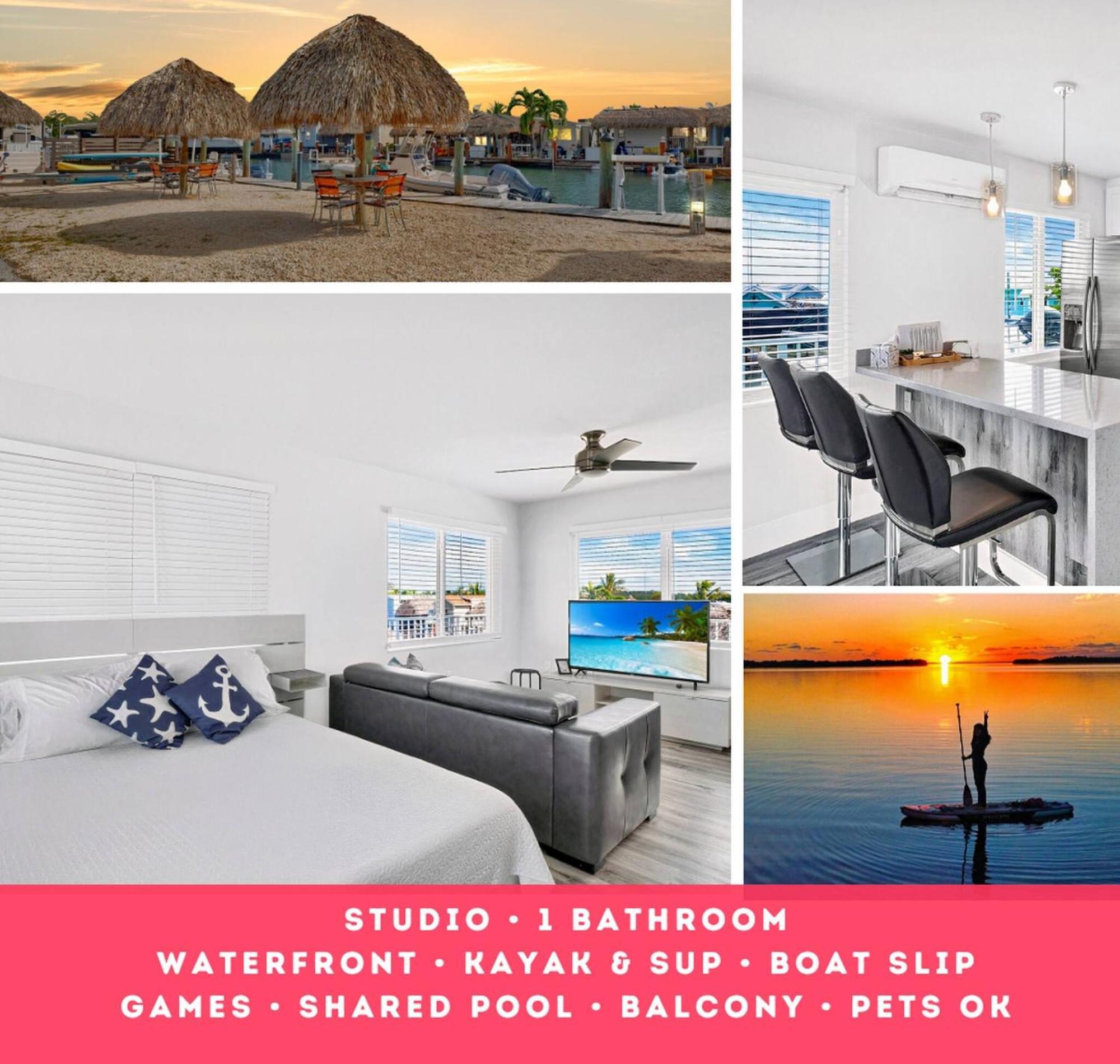 Waterfront Studio 2, Couples Oasis, Kayaks, Pool Jewfish Exterior foto